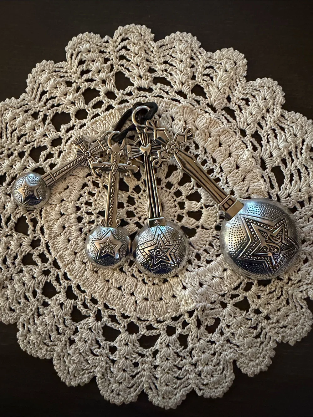 GANZ A Dash of Faith Love Hope Joy Measuring Spoon Set